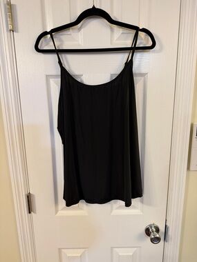 Cacique Black Spaghetti Strap Camisole